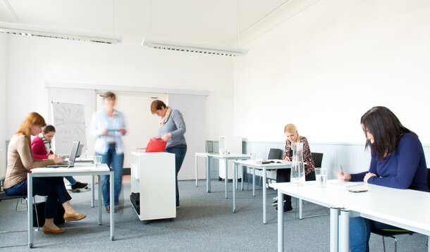 Der Coworking-Space KÖ43 in Ludwigsburg: So arbeitet Frau heute