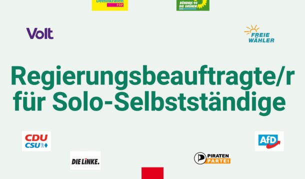 Wahlprüfsteine zur Bundestagswahl Nr. 9: Das sagen die Parteien zum Thema "Regierungsbeauftragte/r"