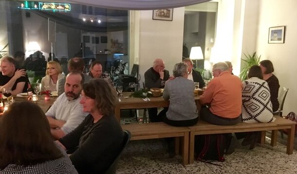 Gut besucht: das 2. Weihnachtsessen der Berliner Regionalgruppe