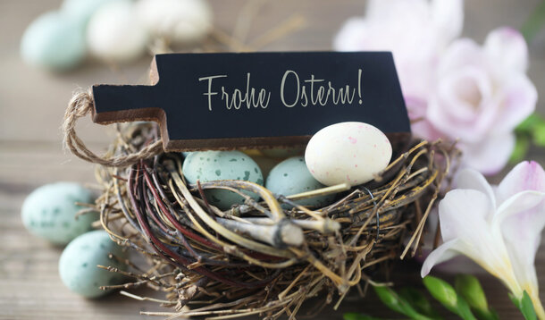 Wir wünschen dir...: Frohe Ostern!