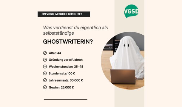 Wie viel verdient eigentlich eine Ghostwriterin? Susanne L.: "Für 218 Normseiten bekomme ich  12.000 Euro netto"