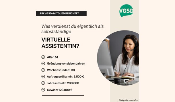 Wie viel verdient eigentlich eine virtuelle Assistentin?: Katja L.: "Ich habe 120.000 Euro Jahresgewinn, gönne mir aber kaum Urlaub"