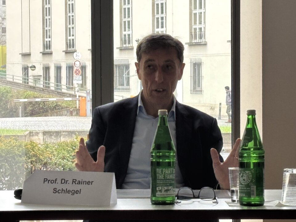 Professor Dr. Rainer Schlegel war Präsident des Bundessozialgerichts (BSG)
