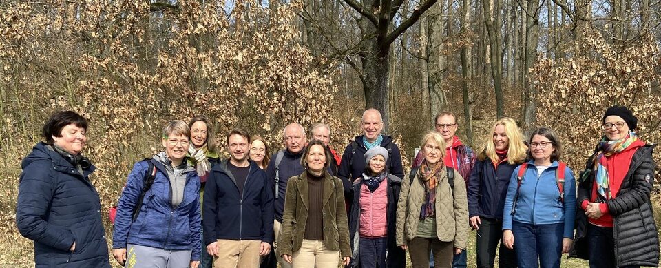 Ende März traf sich eine große Runde Wanderlustiger, um gemeinsam die schöne Natur der Schorfheide zu genießen.