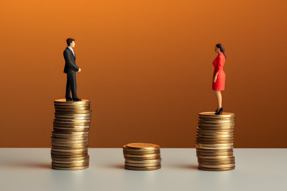 Seit 2020 liegt der unbereinigte Gender-Pay-Gap unverändert bei 18 Prozent