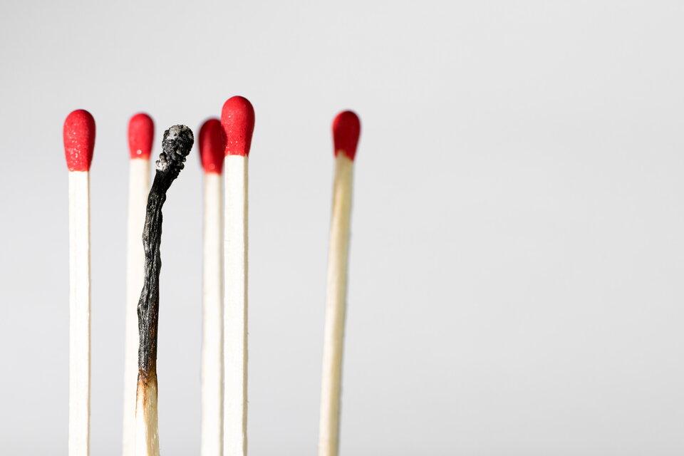 Die Zahl der von Burnout betroffenen Personen steigt seit Jahren bundesweit an.