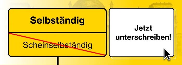 Über die Schreibweise von "selbstständig" sind wir uns nicht einig – über das Ziel schon!