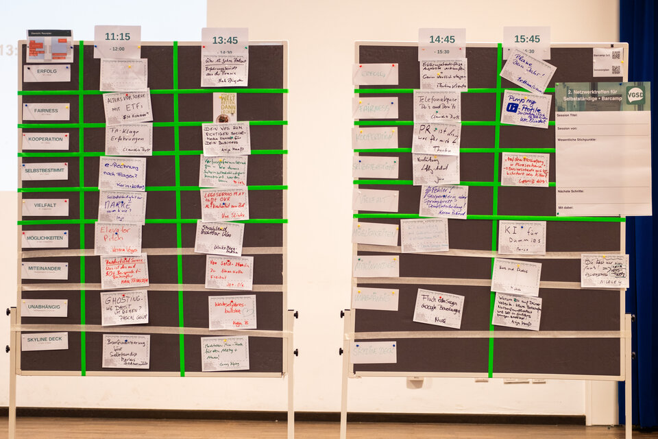 Lasst die Vielfalt für sich sprechen: Der Sessionplan 2024 – wir sind gespannt auf die Themenvielfalt 2025!