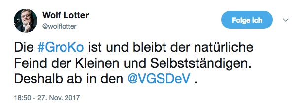 Diesen Tweet hat Brandeins-Mitgründer Wolf Lotter zu unserem Beitrag veröffentlicht. - Was meint ihr? Kommentare willkommen (siehe unten) - Tweets natürlich auch!