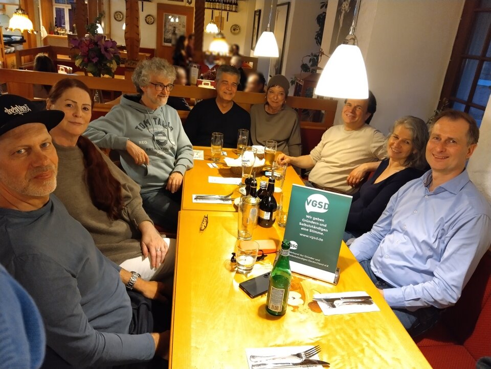 Volles Haus bei unserem Stammtisch!