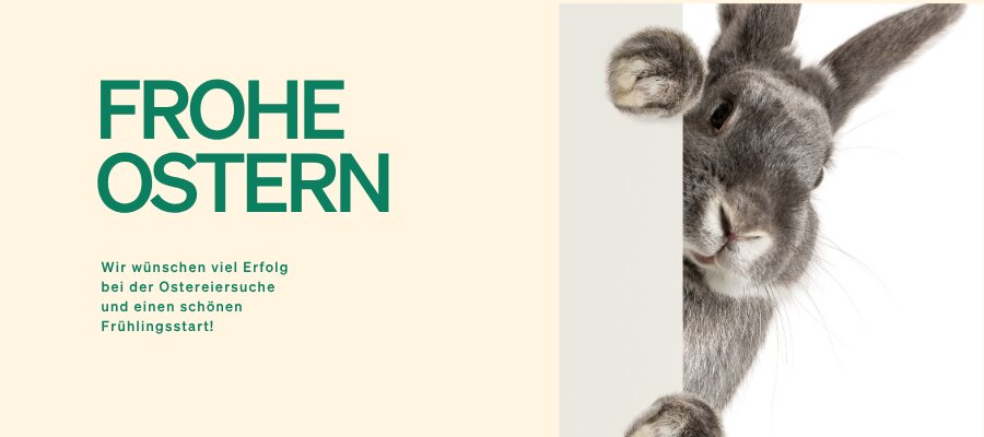 Für Osterschokolade und -eier ist man nie zu alt, oder? Frohe Suche dir!