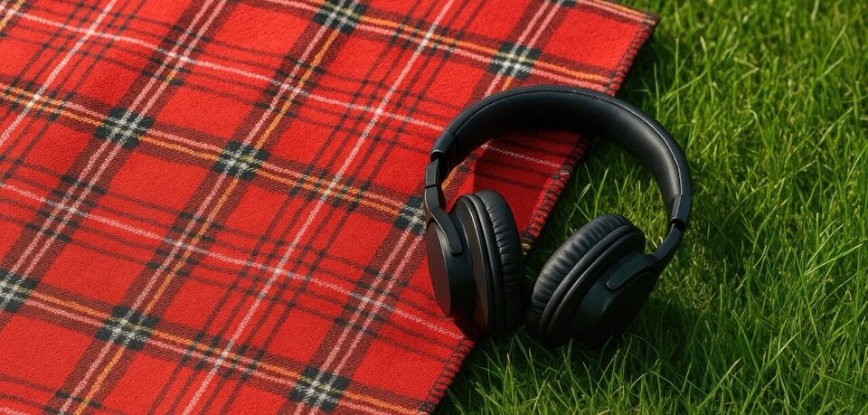 Rauf auf die Picknickdecke, Kopfhörer aufsetzen – und unsere Podcasts genießen! Viel Spaß dabei!