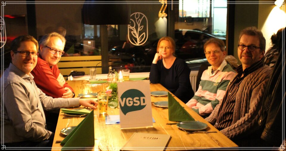 Teilnehmer des VGSD-Stammtisch in Mannheim;