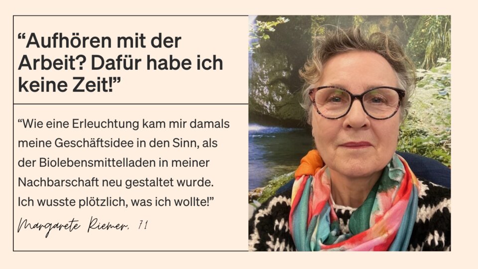 Margarete Riemer sorgt dafür, dass Ihre Kundinnen und Kunden faire Mode bekommen, die schick und nicht nach "Gewissensberuhigung" aussieht