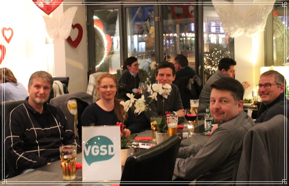 Der VGSD-Stammtisch in Mannheim;