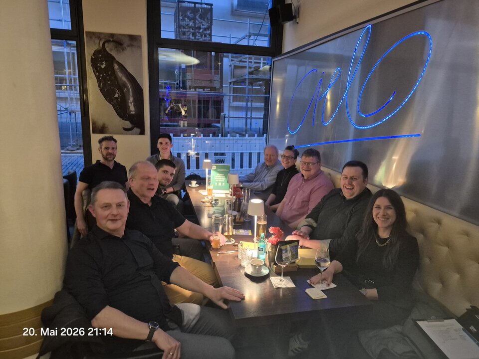 Ein erfolgreicher Abend bei unserem Besuch in Weimar!