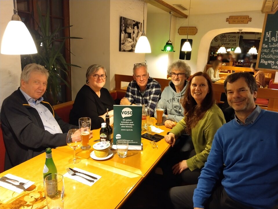 Wir hatten einen schönen Abend bei Berni's Nudelbrett in München!