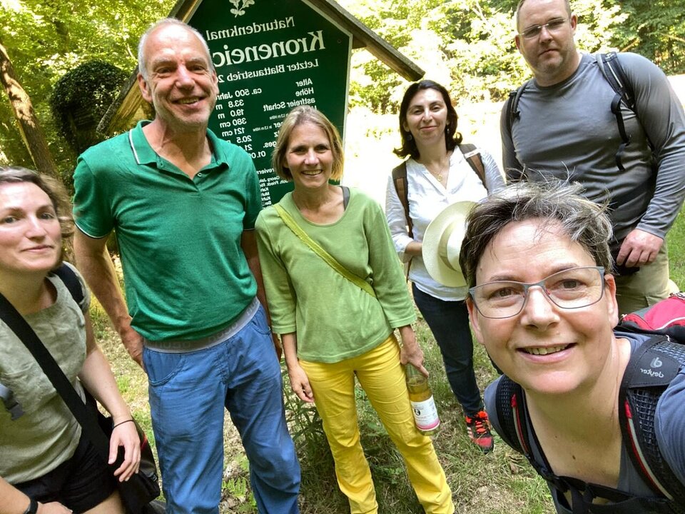Sonne und gut gelaunte Gesichter: Die Wanderung des VGSD Berlin-Brandenburg war das perfekte Programm für einen sommerlichen Samstag! 
