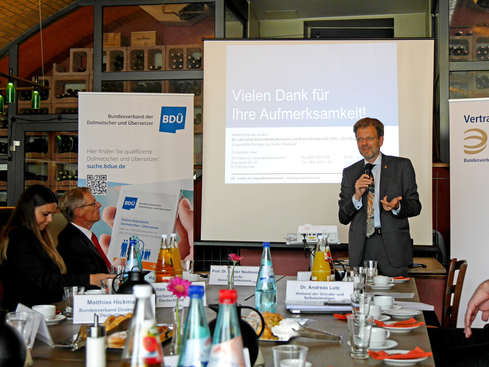 Ralf Lemster moderierte die erste Veranstaltung.