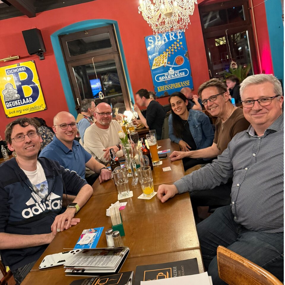 Die Teilnehmenden unseres Treffens in Karlsruhe-Durlach.