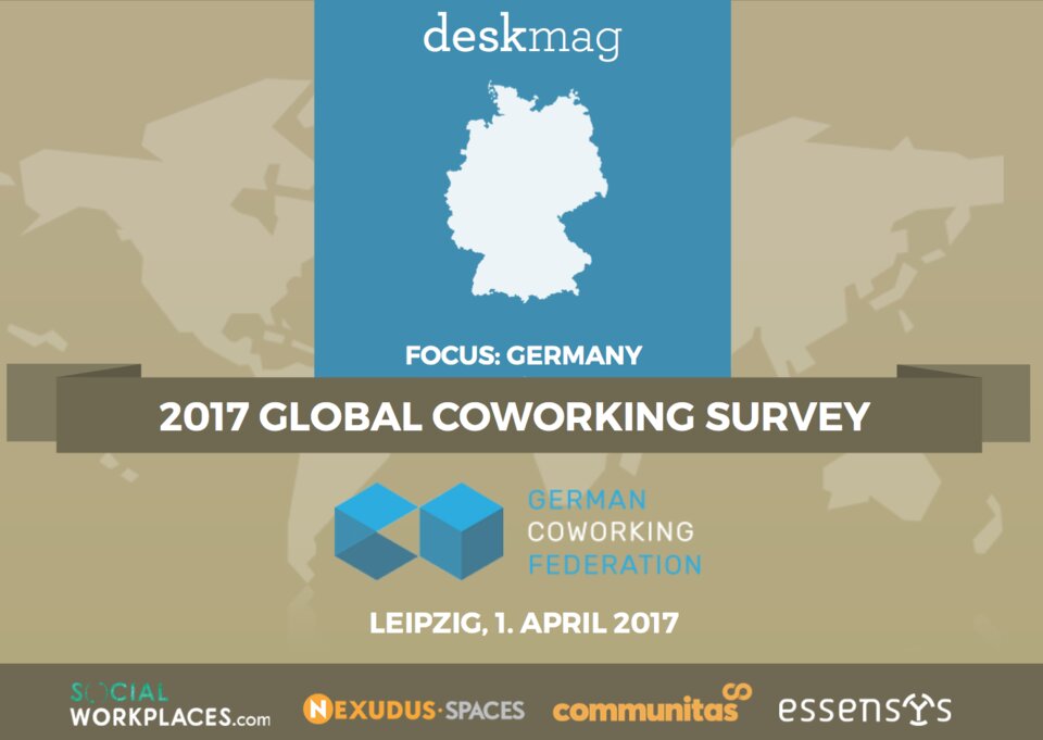 Alle Abbildungen: Global Coworking Survey 2017 (Zum Vergrößern bitte anklicken)