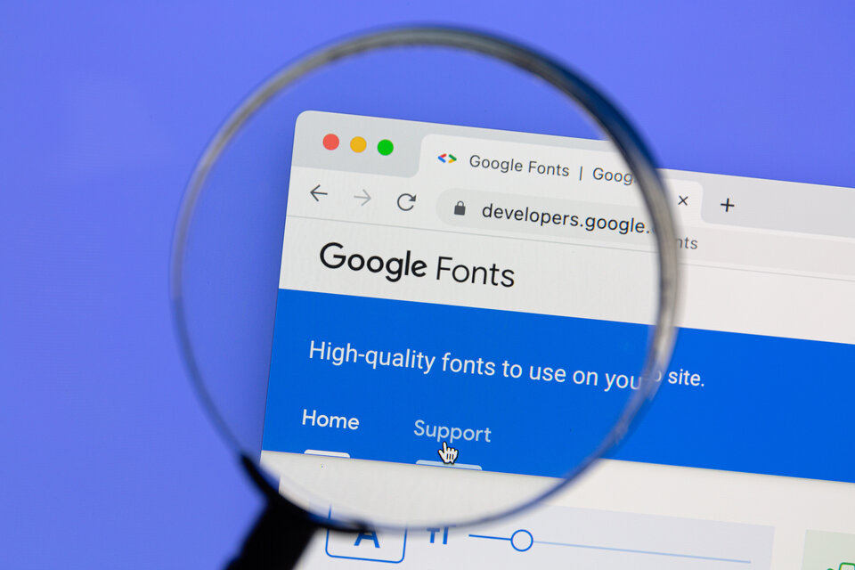 Die dynamische Einbindung von Google Fonts ist nicht DSGVO-konform