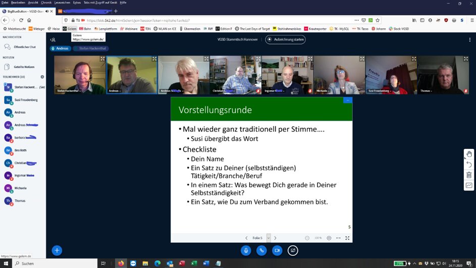 Mit der Software BigBlueButton klappt es jedes Mal besser.