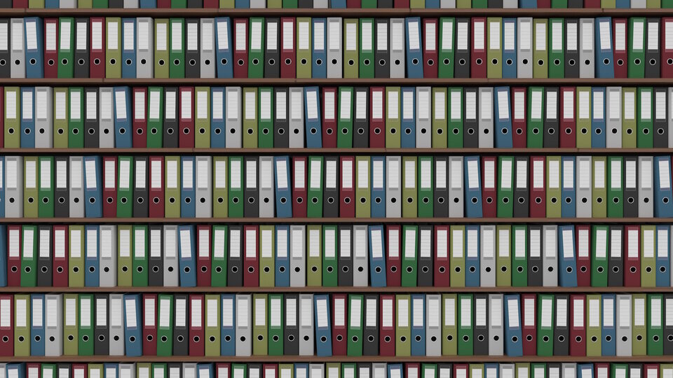 Weniger Aktenordner, mehr Digitalisierung - das könnte einer von vielen Wegen zum Bürokratieabbau sein