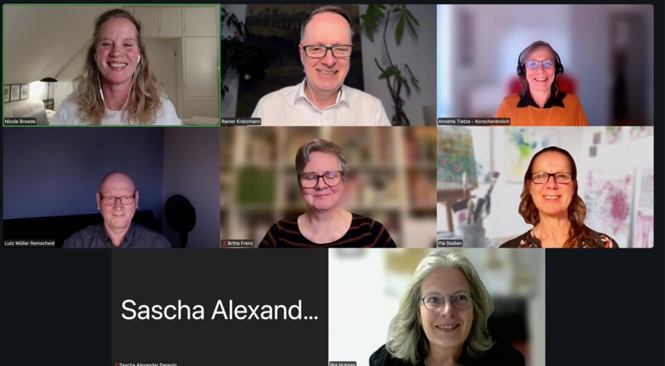 Impuls-Vortrag und tolles Netzwerk bei unserem letzten Online-Treffen!