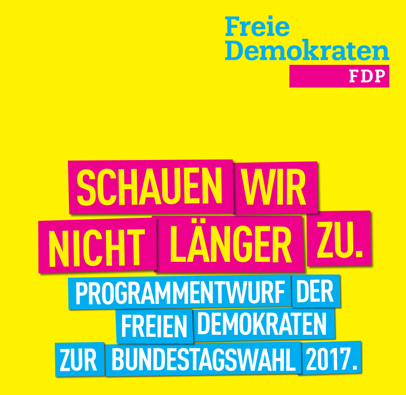 FDPProgrammentwurf greift VGSDForderungen auf