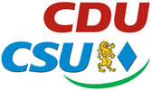 Das Logo von CDU/CSU.